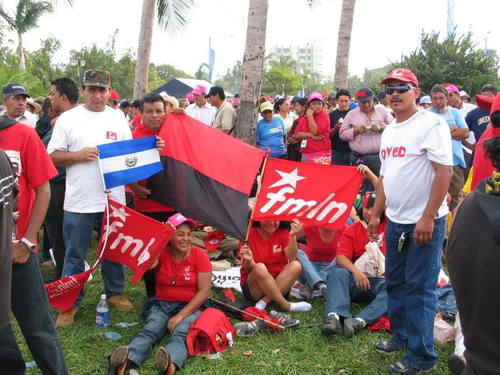 FMLN -- from El Salvador. Reagan had accused the Sandinista's of helping revolutionary movements in El Salvador. Now they were here for a conference.